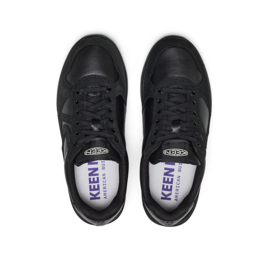 Womens KM2 Leather Jogger BlackBlack
