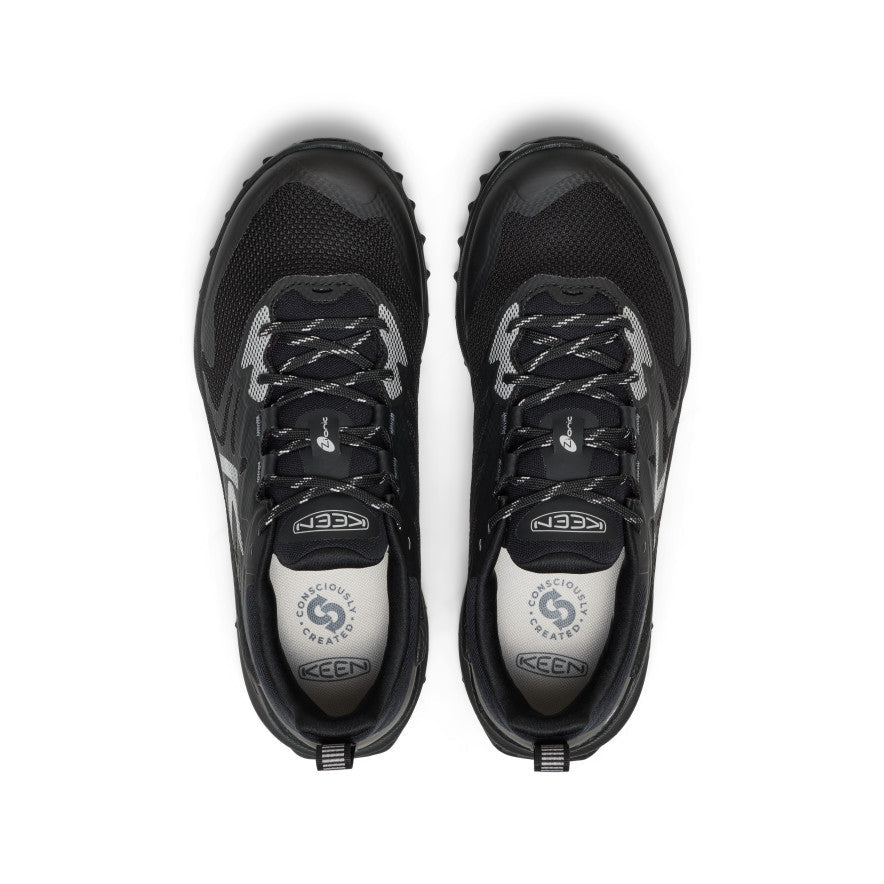 Mens Zionic NXT Waterproof Hiking Shoe Triple Black