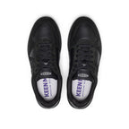 Mens KM2 Leather Jogger BlackBlack