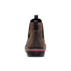 Mens Liberty Chelsea 90 Heel Waterproof Work Boot Soft Toe Coffee BeanBlack