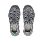Womens Whisper Medium GreyPeacock Green