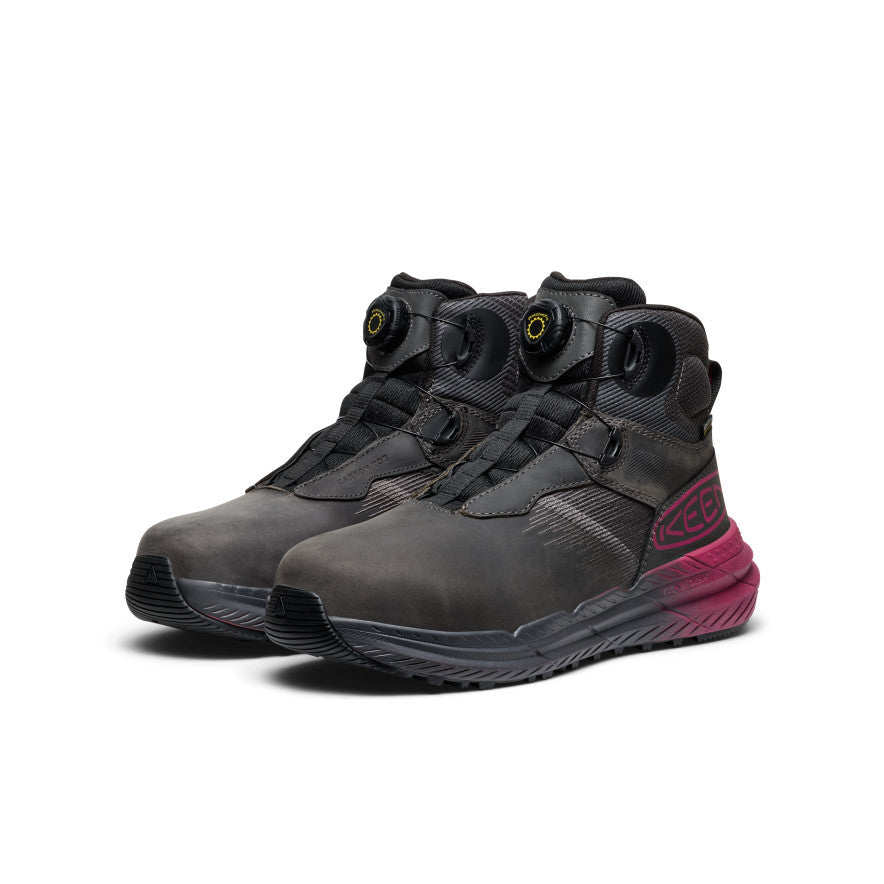 Womens Snapline CF Waterproof Boot Carbon Toe MagnetBlack