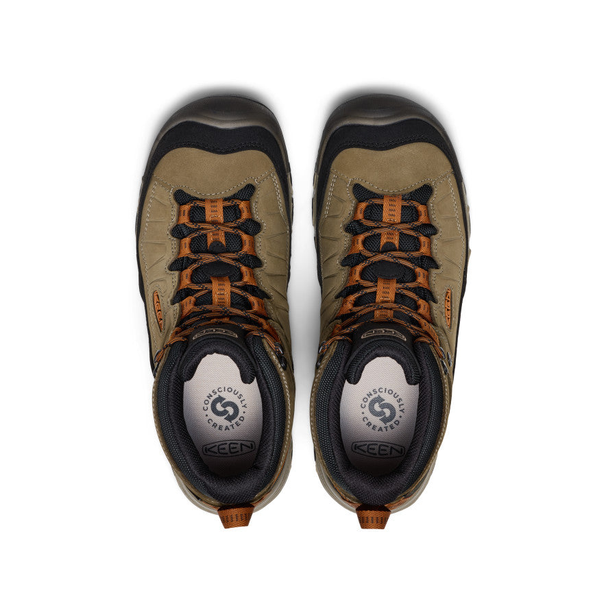 Mens Targhee IV Waterproof Hiking Boot Sea TurtleRoasted Pecan