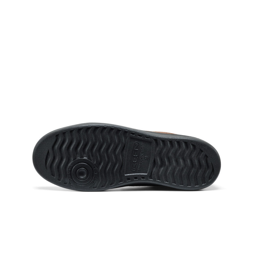 Mens KM4 Leather Sneaker Dark EarthBlack