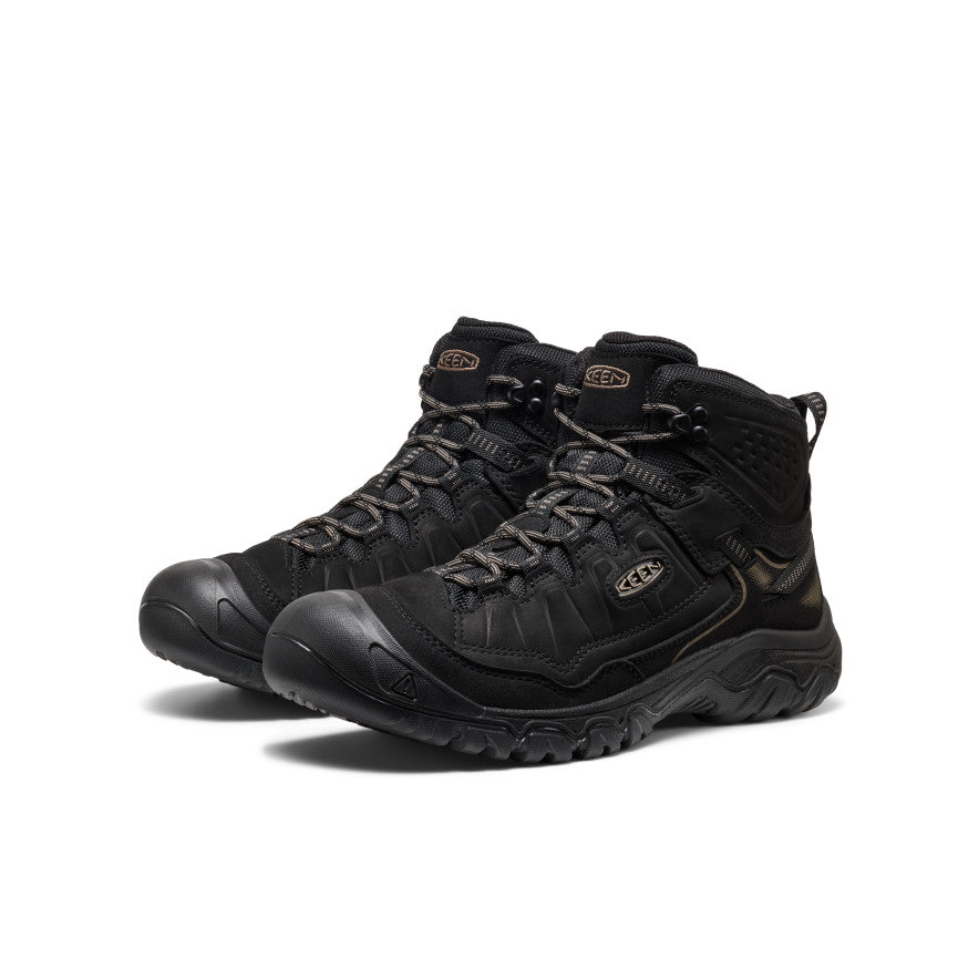 Mens Targhee IV Waterproof Hiking Boot Triple Black