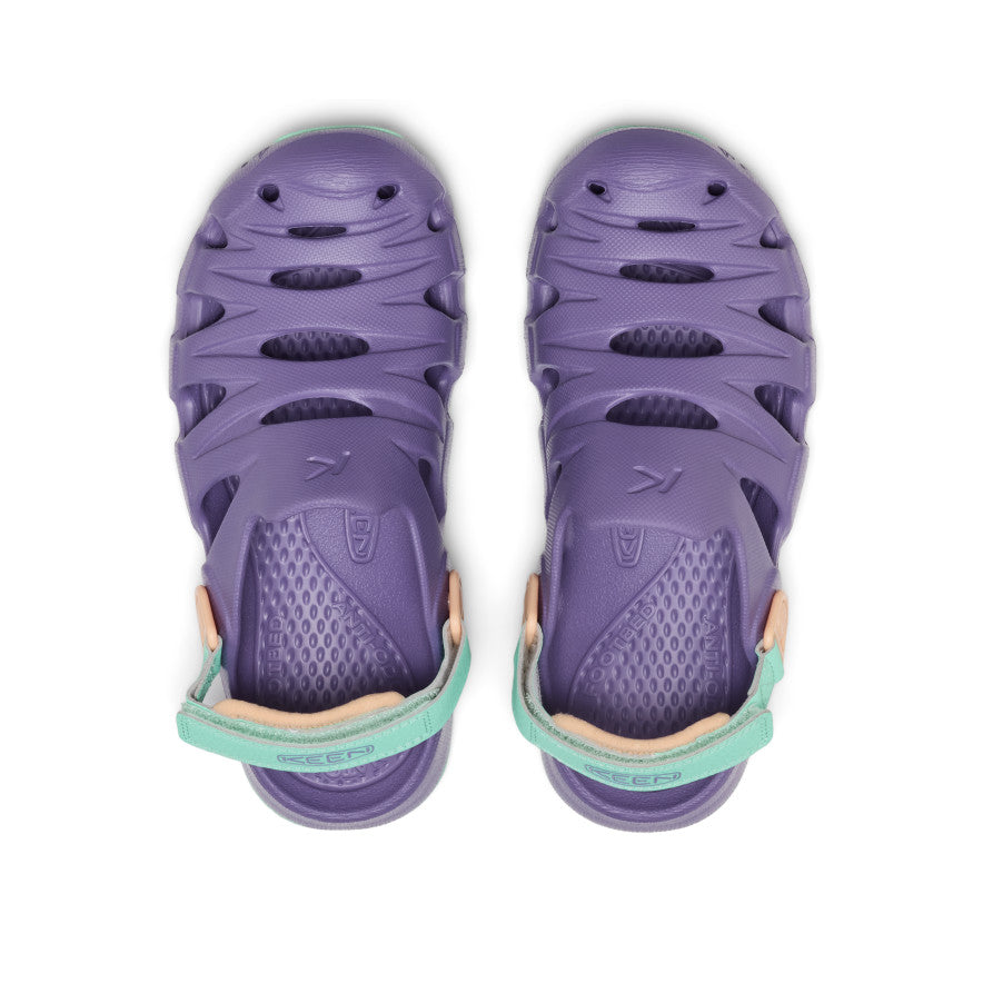 Big Kids HyperFLT Clog Purple HazePeach Fuzz