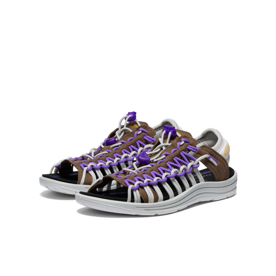 Womens UNEEK II Open Toe x emmi Dark EarthTillandsia Purple