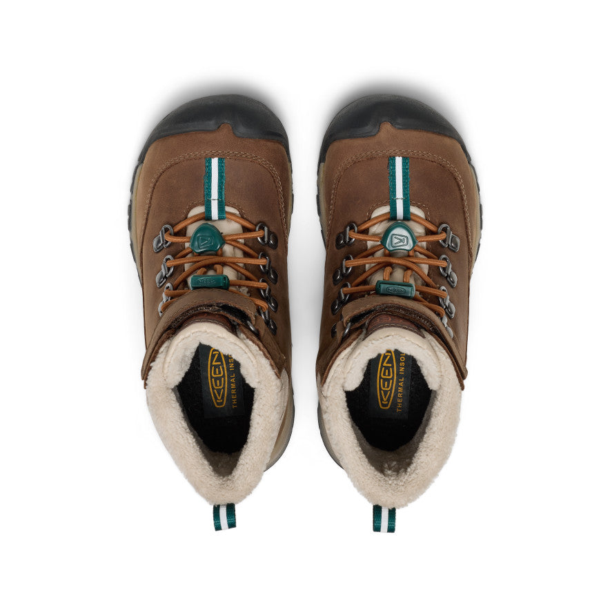 Little Kids Kanibou Waterproof Winter Boot Dark EarthRoasted Pecan