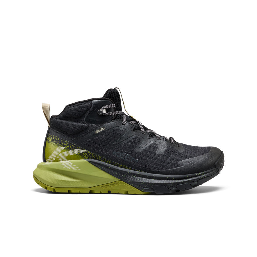 Mens Targhee Apex Waterproof Hiking Boot BlackGolden Cypress