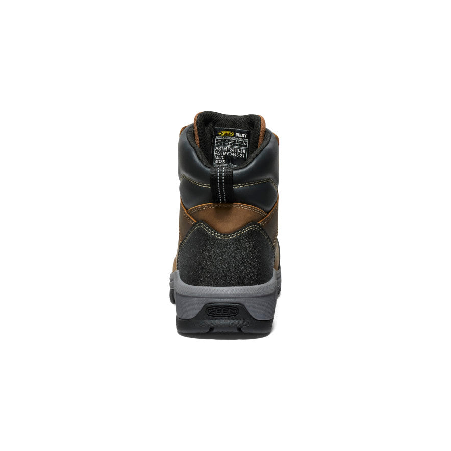 Mens Evanston 6 ESD Boot Carbon Toe BisonBlack