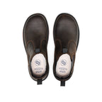 Mens Liberty Chelsea 90 Heel Waterproof Work Boot Carbon Toe Coffee BeanBlack