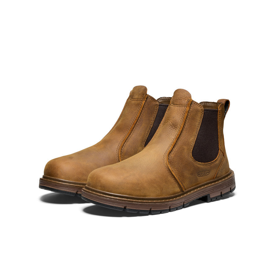 Mens San Jose Chelsea 90 Heel Boot Soft Toe BelgianGum