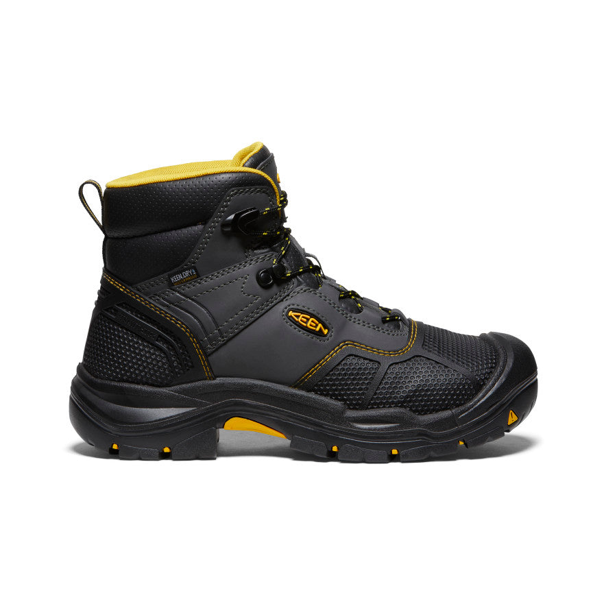 Mens Logandale Waterproof Boot Steel Toe RavenBlack