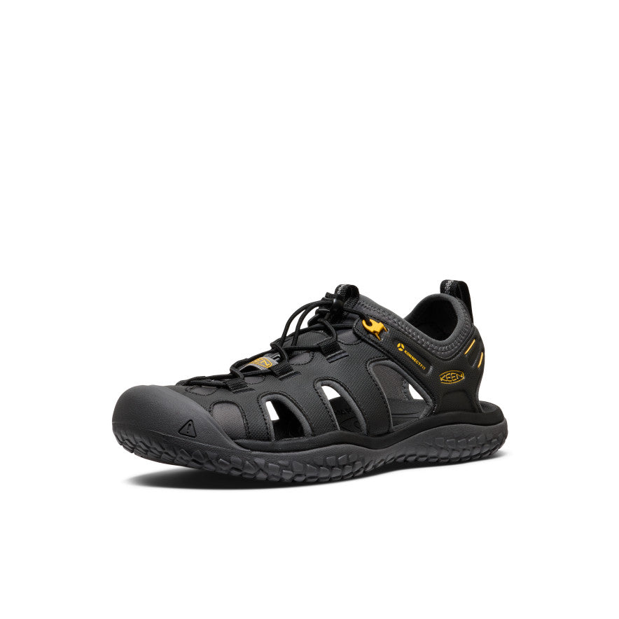 Mens SOLR Sandal BlackGold