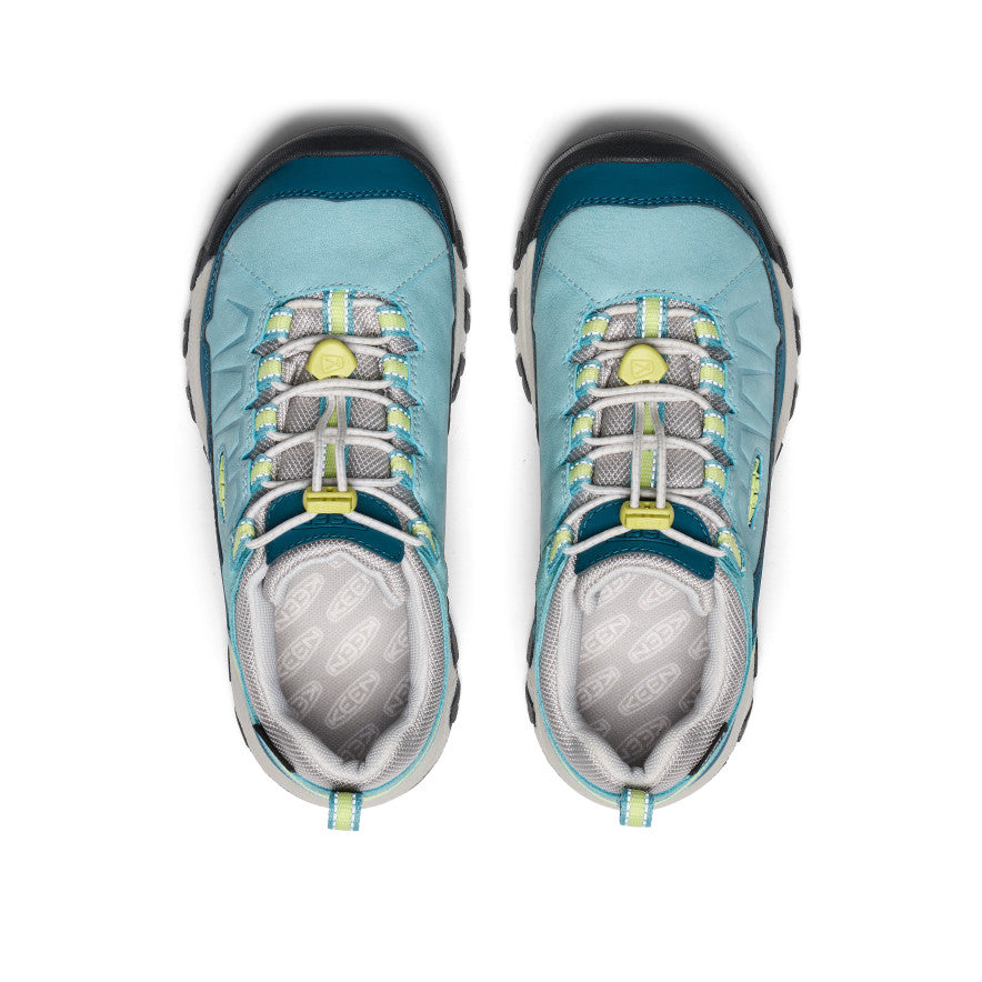 Big Kids Targhee IV Waterproof Hiking Shoe Reef WatersDaiquiri Green