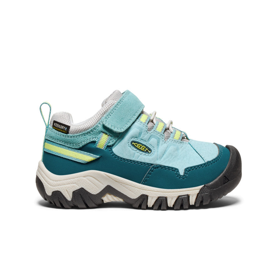 Little Kids Targhee IV Waterproof Hiking Shoe Reef WatersDaiquiri Green