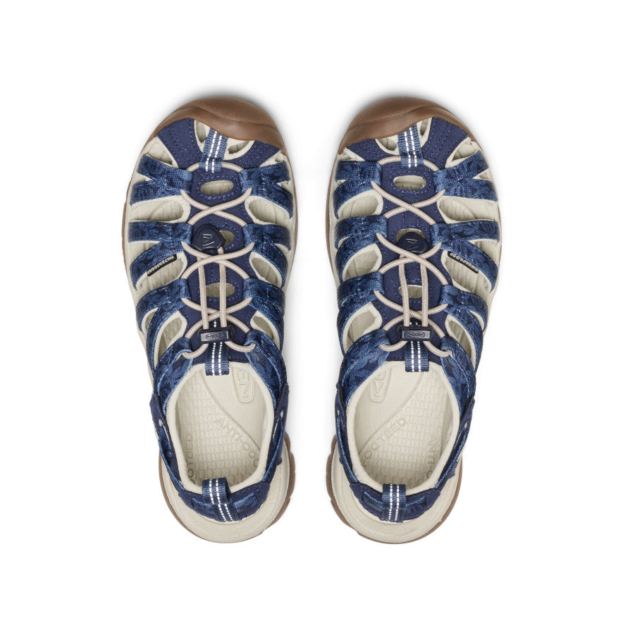 Womens Whisper Navy Print