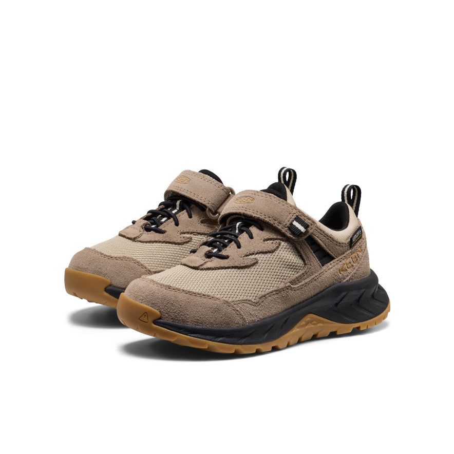 Little Kids Hightrail Waterproof Hiking Shoe BrindleOak Buff