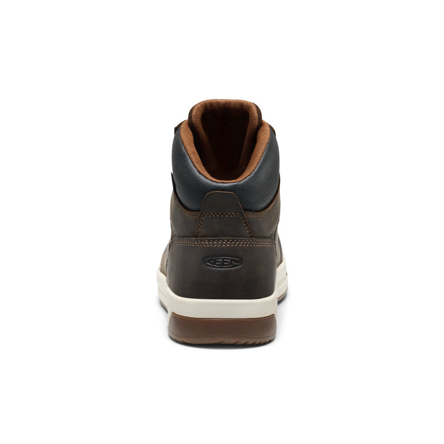 Mens Gibson Waterproof Work Boot Carbon Toe Cascade BrownGum