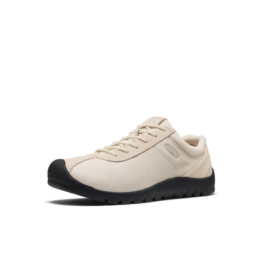 Womens Jasper Decon Leather Sneaker BirchBlack