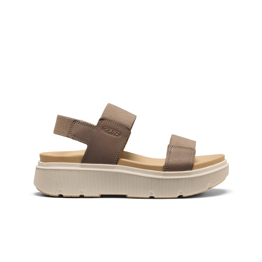 Womens Elle Mila Backstrap Sandal Brindle