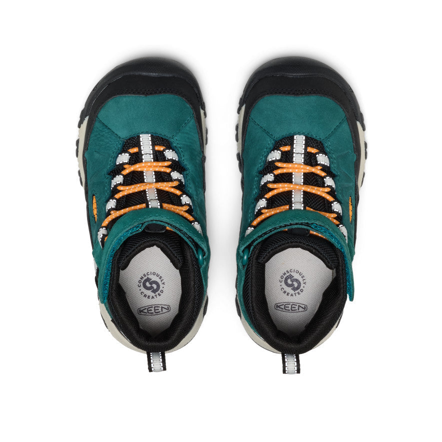 Little Kids Targhee IV Waterproof Hiking Boot MediterraneaFlame Orange
