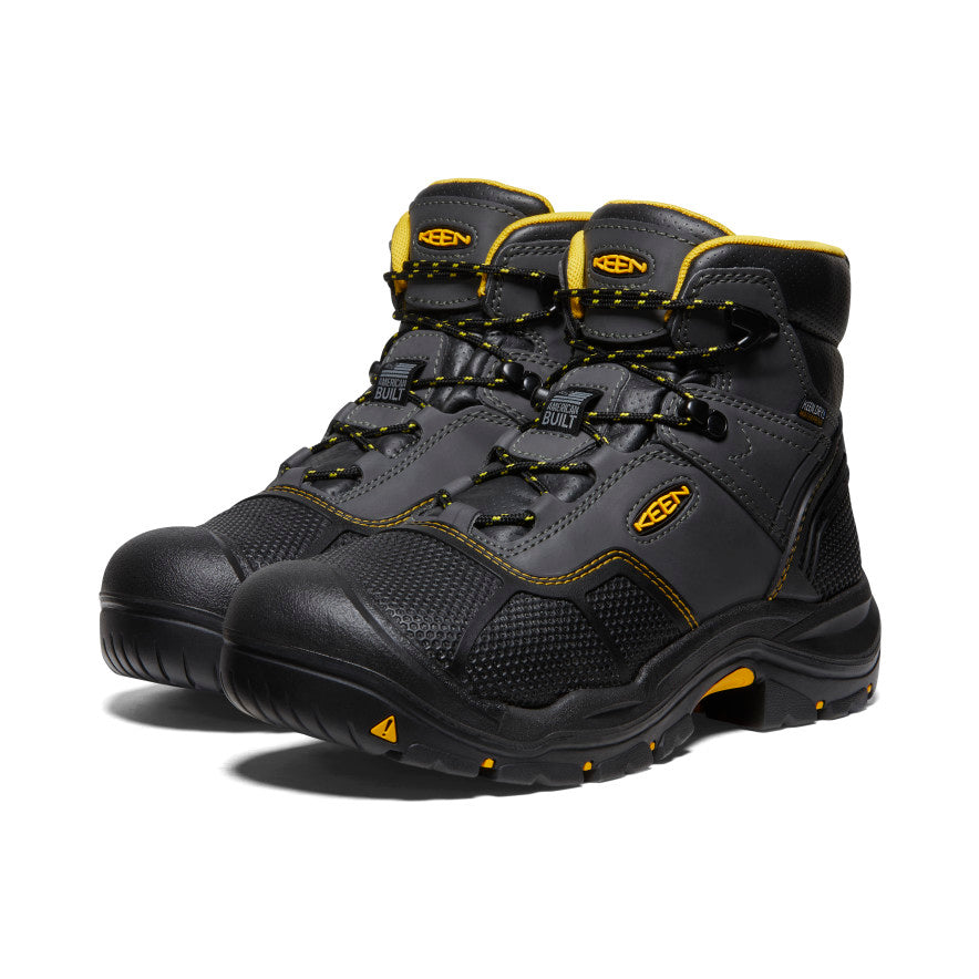 Mens Logandale Waterproof Boot Steel Toe RavenBlack