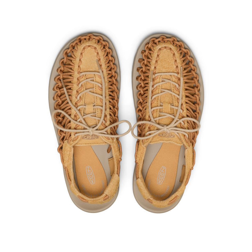 All Gender UNEEK Leather Sneaker Oak BuffPlaza Taupe