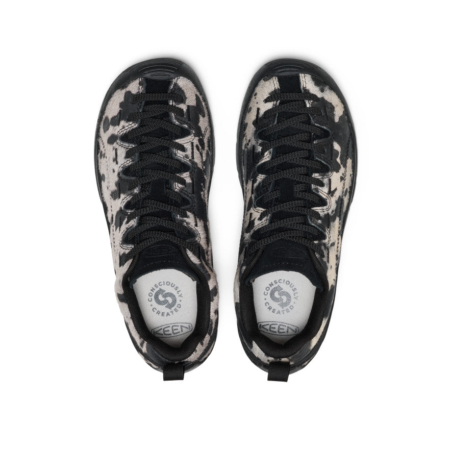 Womens Jasper Sneaker Cow Black