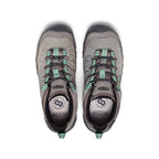 Womens Targhee IV Wide Waterproof Hiking Shoe AlloyGranite Green