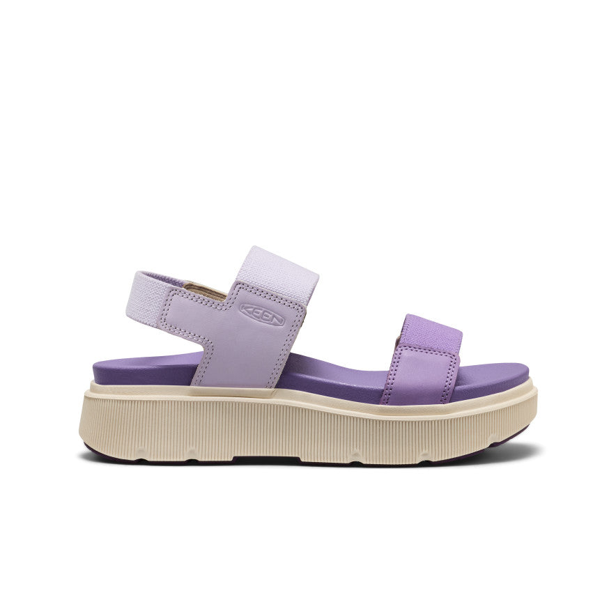 Womens Elle Mila Backstrap Sandal ThistlePurple Haze