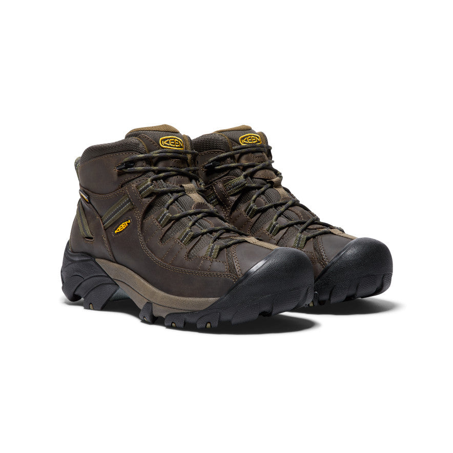 Mens Targhee II Mid Waterproof Hiking Boots CanteenDark Olive