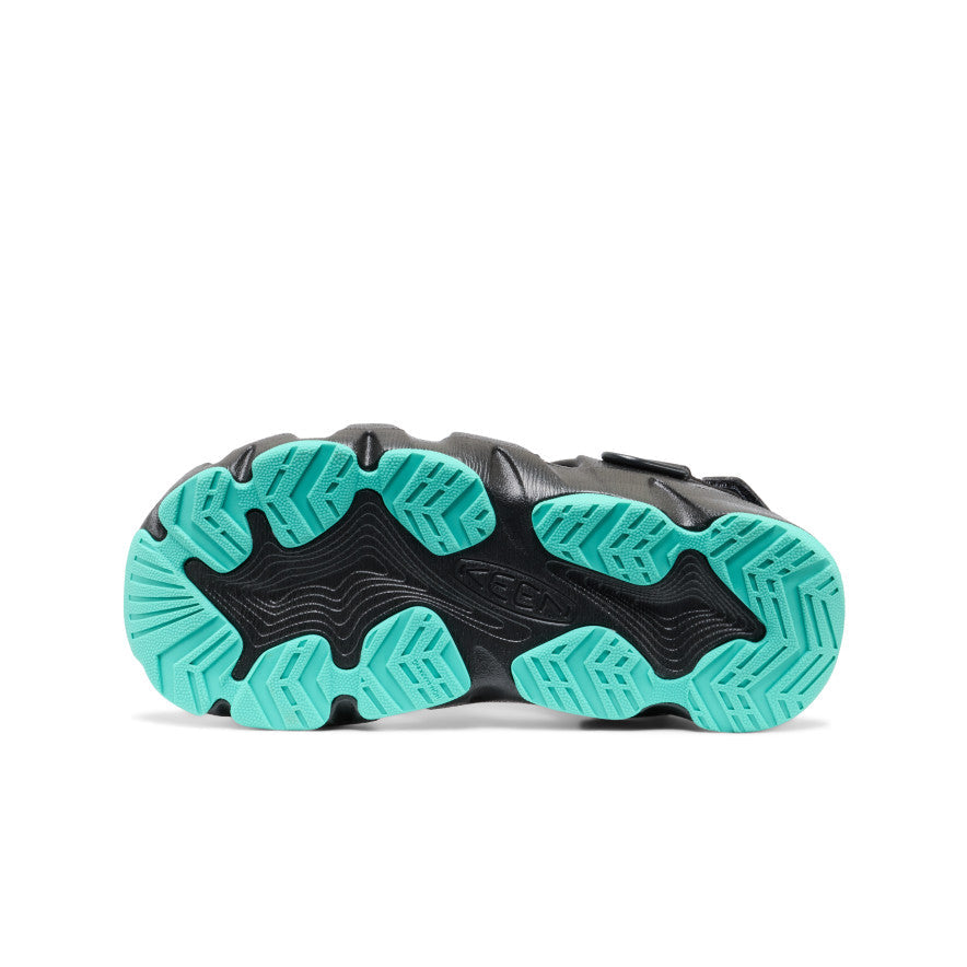 Big Kids HyperFLT Clog BlackBright Aqua
