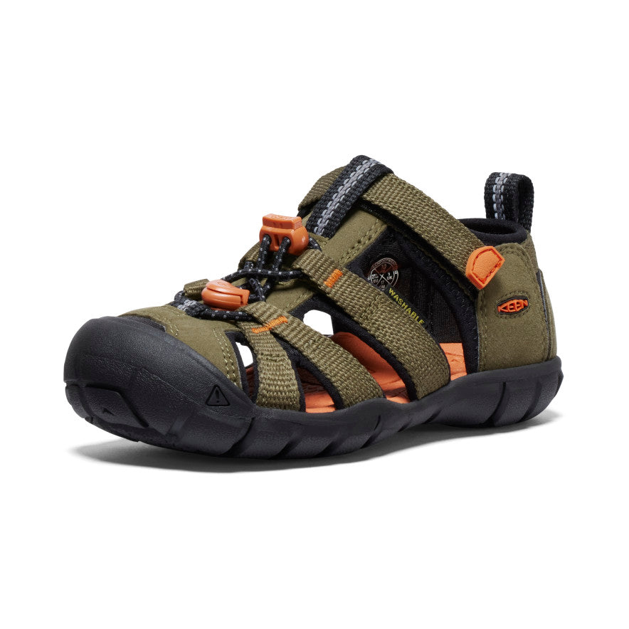 Little Kids Seacamp II CNX Dark OliveGold Flame