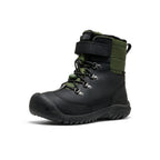 Big Kids Kanibou Waterproof Winter Boot BlackBronze Green