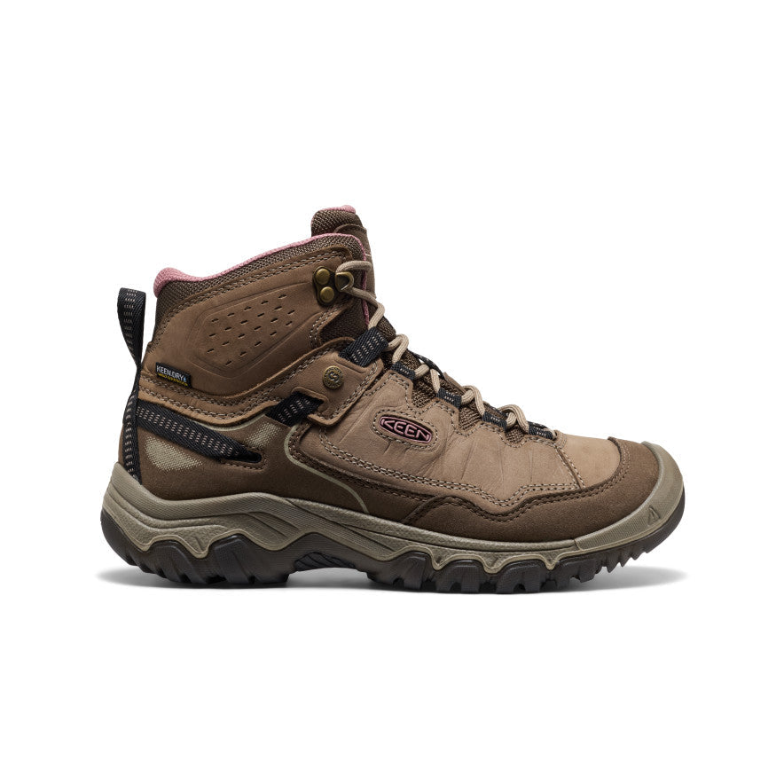 Womens Targhee IV Waterproof Hiking Boot BrindleNostalgia Rose