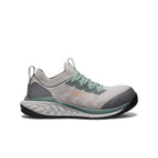 Womens Arvada Shift Work Sneaker Carbon Toe Steel GreyGranite Green