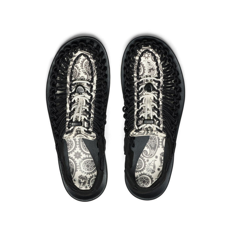 Mens UNEEK Sneaker x T.H.C. Blk Raven Paisley