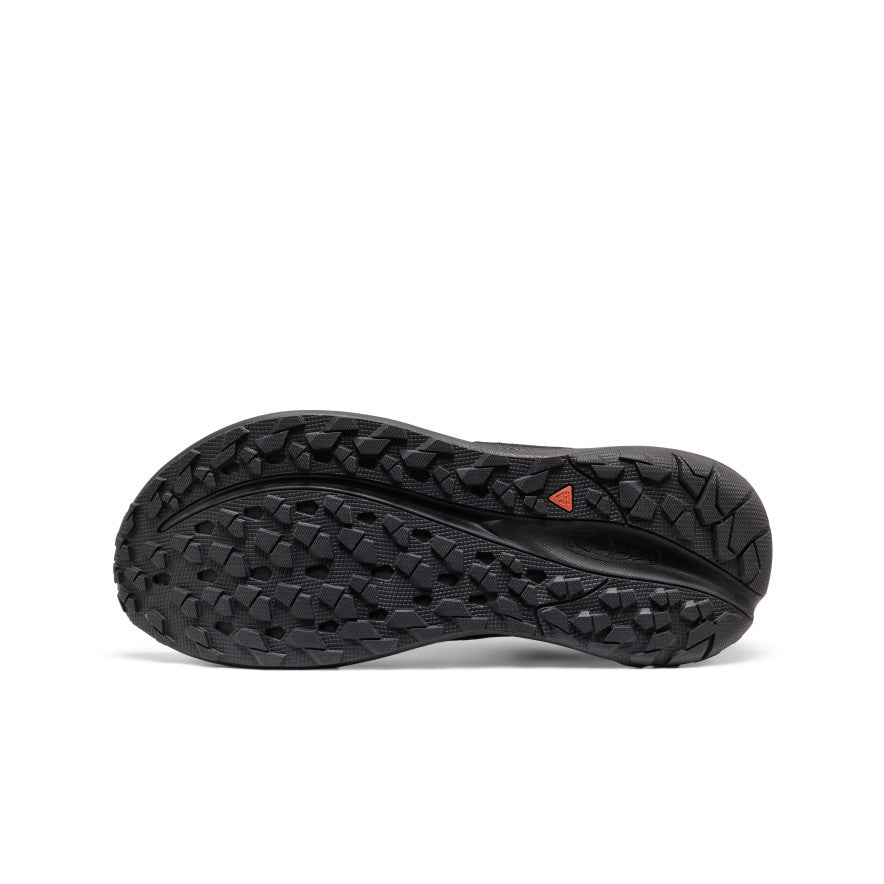 Mens Roam Leather Trail Running Shoe BlackBlack
