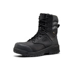 Mens CSA Evanston 8 Waterproof Boot Carbon Toe BlackBlack