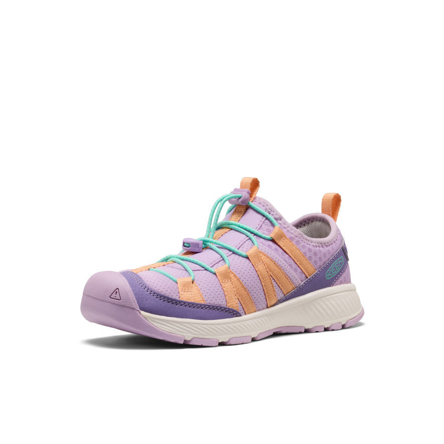 Big Kids Motozoa Sneaker Purple HazePeach Fuzz