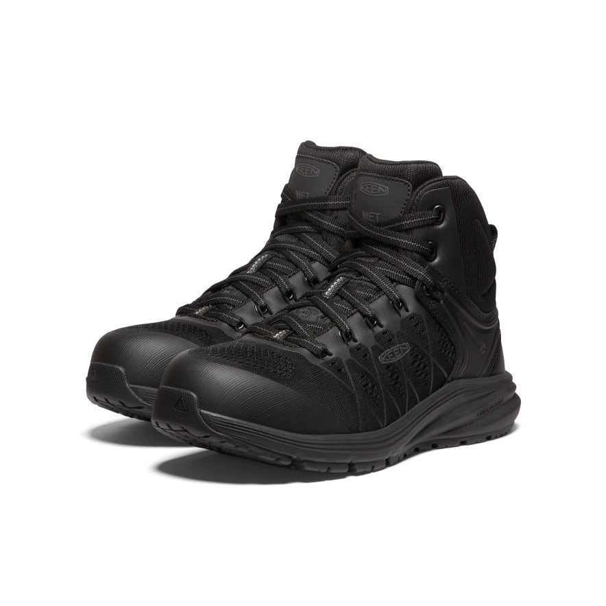 Womens Vista Energy Mid INT MET Carbon Toe BlackRaven