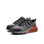Mens Targhee Blur Work Shoe Carbon Toe Steel GreyBlack