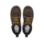 Mens Cincinnati 6 Waterproof Boot Carbon Toe Dark ChocolateSandshell