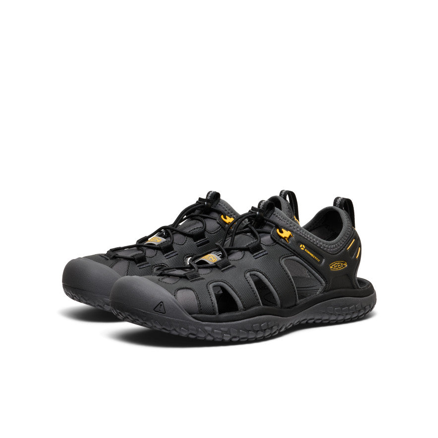 Mens SOLR Sandal BlackGold