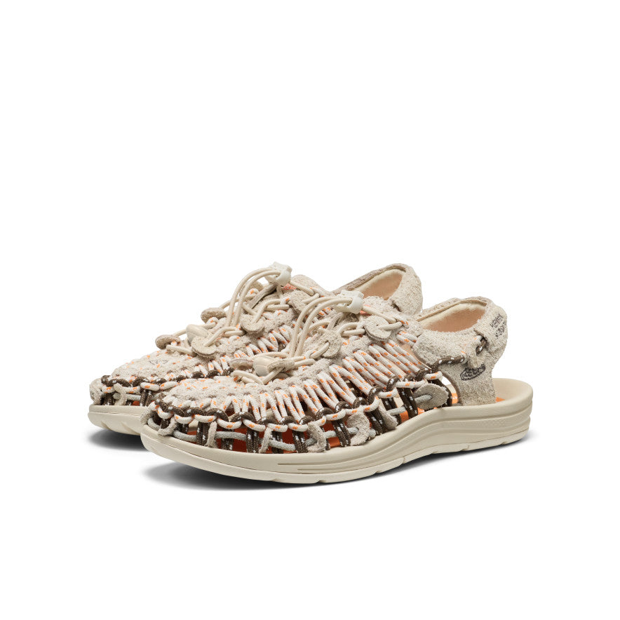 All Gender UNEEK Leather Henrik Vibskov Sneaker Tangerine Cream
