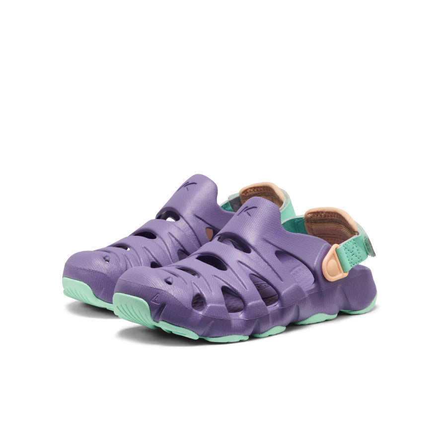Big Kids HyperFLT Clog Purple HazePeach Fuzz