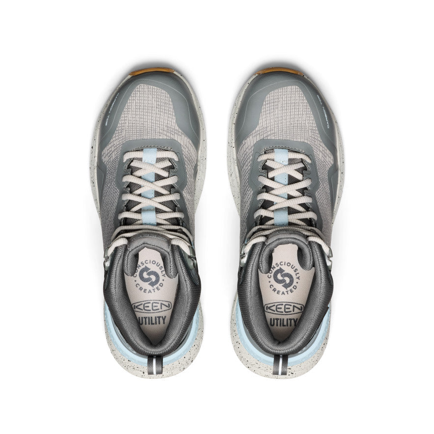 Womens Synchro Waterproof Work Boot Carbon Toe Steel GreyGum