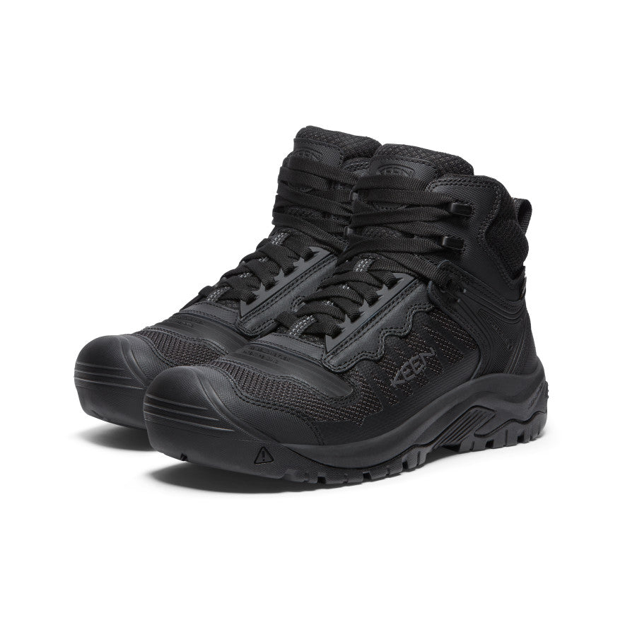 Mens Reno Waterproof Mid Soft Toe BlackBlack