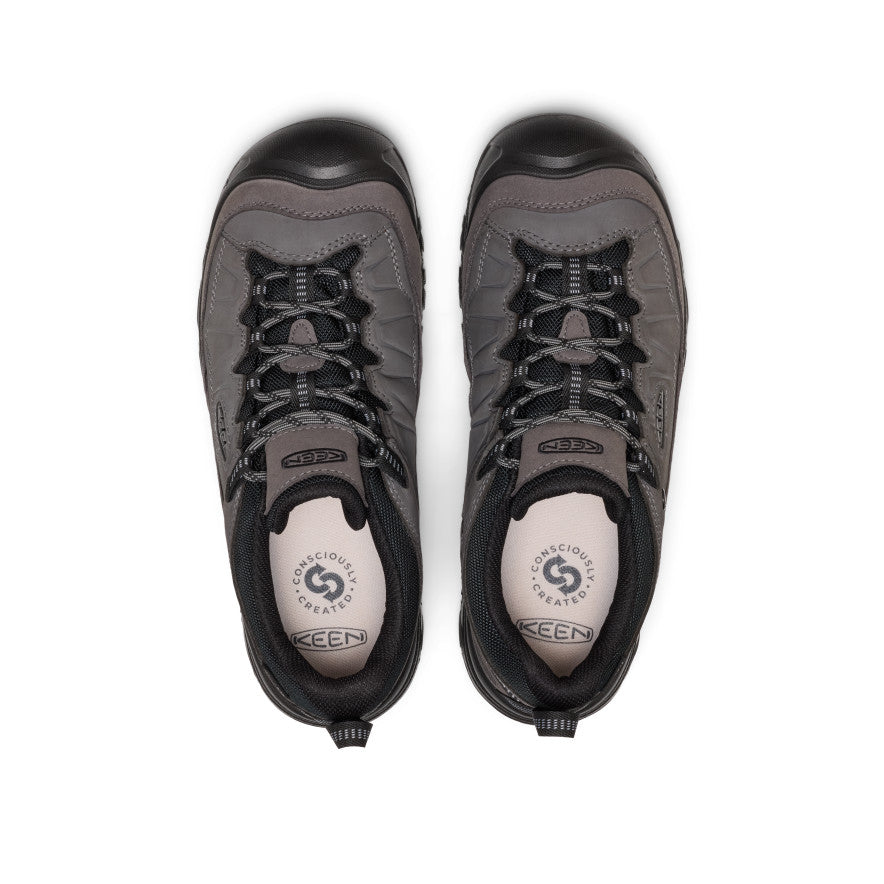 Mens Targhee IV Wide Waterproof Hiking Shoe MagnetBlack
